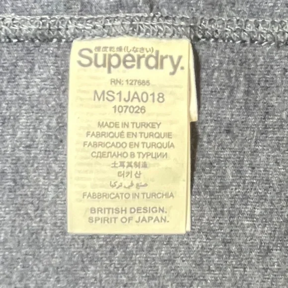 Superdry | Men’s Large | “Original Superdry Number 1 Co” Blue Crewneck T-Shirt - Picture 8 of 11